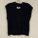 MM6 Maison Margiela Shirt Womens Medium Black Sleeveless Knit Made In Italy Photo 0