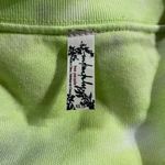 Free People Kelly Washed Tie Dyed Sweatshirt & Shorts Set In Citron Gray & Cream Photo 6