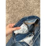 American Eagle Mom Jean Comfort Stretch Waistband Ripped Knees Denim High Rise 4 Photo 6