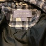 Laura Scott Black And White Checkered Vest Photo 5