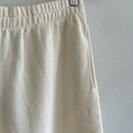 SKIMS French Terry Straight Leg Pant in Ecru, Size X-Small Photo 5