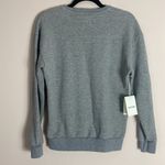 Mother The Drop warmup gray sweatshirt No Rain No Flowers XS NWT Photo 3