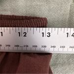 Free People  Cross Of Sunlight Brown Linen Cut Out Dress Size L Photo 7