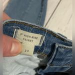 Madewell pin tuck size 23 skinny high rise Photo 7