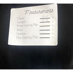 ZARA Boxy Oversized Bat Sleeve Crewneck Short Sweatshirt Stretchy M Black #3345 Photo 7