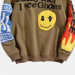 Lucky me i See ghosts sweatshirt Brown Size M Photo 0