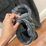 Fuzzy Soft Footed Zip Up Hooded Onesie NWOT Gray Photo 11