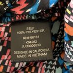 Bebop Aztec Tribal Print High Waist Soft Short Size S Elastic Waist Tie Front Photo 5