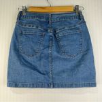 PacSun  Lace-Up Denim Jean Mini Skirt Women’s 2 Size 25 Punchy Western Chic Photo 2