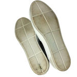 Stuart Weitzman  Leather Colorblock‎ Slip-on Sneakers Black White Size 8.5 Photo 5