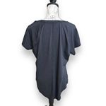 All In Motion New Women's Short Sleeve Back Seam High Low Black T-shirt XXL Photo 1