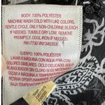 Merona black & white floral sheer kimono swimsuit coverup swimwear resort Size L Photo 6