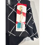 Spanx  Swim Skirt Black White Grid Flounce Plus Size 16 Swimsuit Bottom NWT Photo 5
