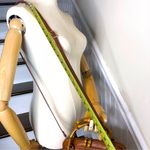 Gucci  Bamboo Handle & Burned Orange Leather Dome Shaped Top Zipper Crossbody Bag Photo 8