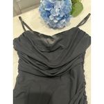 Privy  Ruched Bodycon Dress Sleeveless‎ Cocktail Party Dress Black Large Photo 1