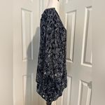 Rip Curl Navy and White Patterned  NightHawk Kimono NWT Size M Festival Beach Photo 1