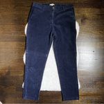 Barbour Navy Blue Essential Cord Chino Pants Photo 2
