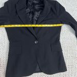 ZARA Woman Tailored Slim Fit Blazer - Black - 4 Photo 6