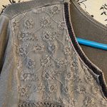 POL  Floral Embroidered Pleated Blouse Photo 1