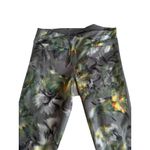 Adidas  Women's Gray Tropical Print Crop Leggings Size XS Photo 6
