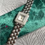 GORGEOUS Susanne Somers DRESS watch 🌟🌟🌟 Silver Photo 1