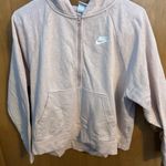 Nike  Light Pink Hoodie Jacket Photo 0