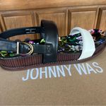 Johnny Was NEW!  Double Band Leather Sandal Size‎ 10 Photo 2