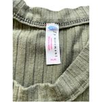 Free People  Movement Blissed Out Tank Top Olive Green Size M Photo 2