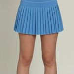 Gold Hinge Skirt Blue Photo 0