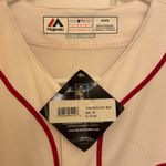 Majestic Cincinnati Reds Devin Mesoraco NWT  White Stitched MLB Jersey Photo 4