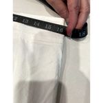 Cache VTG  White Formal Pants with Snake Print Texture Print Wide Leg Size 8 Work Photo 8