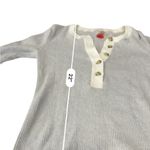 Faherty Mikki Henley Cashmere Organic Cotton Ribbed Sweater Size SMALL Photo 8