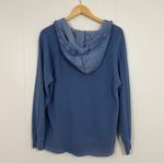 Aerie  Blue Distressed Oversized Hoodie Photo 6