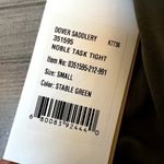 Noble Equestrian Task Tight Pants NWT Small Green Photo 4