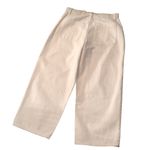 Lucky Brand  White High Rise Wide Leg Crop Jeans Size 8/29 Photo 10