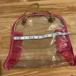 Clear stadium concert pink transparent adjustable chain‎ purse Photo 3