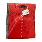 NWT HATCH Long Sleeve Coral Maternity Romper Sz L Orange Size L Photo 5