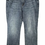 DKNY  Y2K Bootcut Jeans Womens 12 Blue Denim Indie Vintage Revival Urban Retro Photo 0