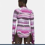 Nike Women’s Adventure Zip Front Long Sleeve Rash Guard Swimsuit MSRP $124 Photo 1