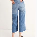 Madewell  Wide-Leg Crop Jeans: Gusset Edition Womens Size 25 Photo 9