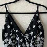 Monique Lhuillier ML Monique L’huillier Black & Silver Formal Maxi Gown Dress Size 0 Photo 5