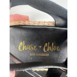 Chase And Chloe Strappy Sandals Black Faux Leather Size 8 Photo 2