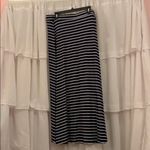 New York And Company maxi skirt striped blue XL NWT Photo 1