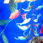 ZARA Blue and Pink Floral Printed
Asymmetric Top, Size XL Photo 7