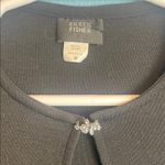 Eileen Fisher  Black Knit Top size M Photo 2