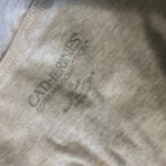 Catherines 2X Shirt Top Scoop Neck 3/4 Sleeve Suprema Collection Beige Heather Photo 6