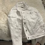Gap White  jean jacket Photo 0
