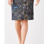 Elegant Paisley Skirt Black Size undefined Photo 0