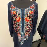 Johnny Was Blouse Embroidered Floral size md Photo 2