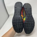 Corkys Sidewalk Size 11 Rainbow Multicolored Colorful Woven Ballet Flat Elastic Photo 3